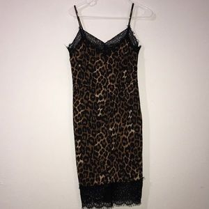 Venus Leopard Print Dress